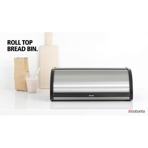 Brabantia Roll Top Bread Bin & Reviews Wayfair.co.uk